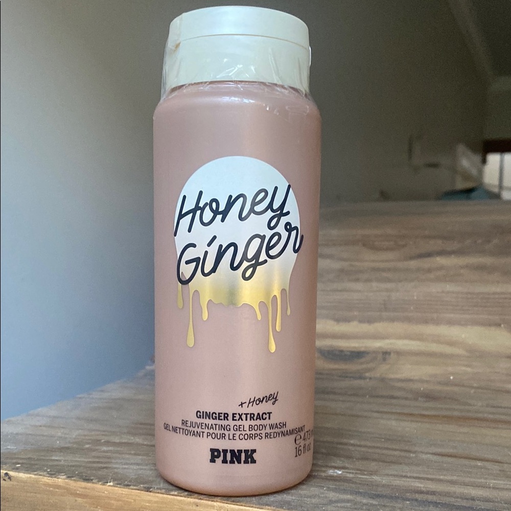 Victoria’s Secret PINK large honey ginger rejuvenating gel body wash LARGE